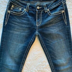 Miss Me Dark Blue Skinny Jeans